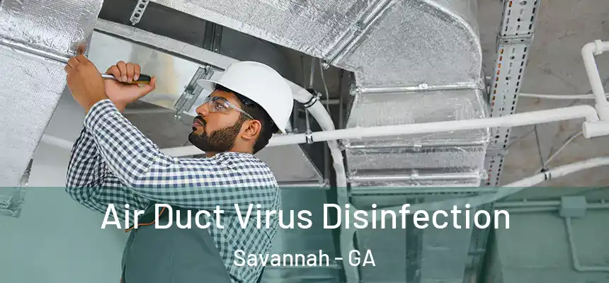  Air Duct Virus Disinfection Savannah - GA