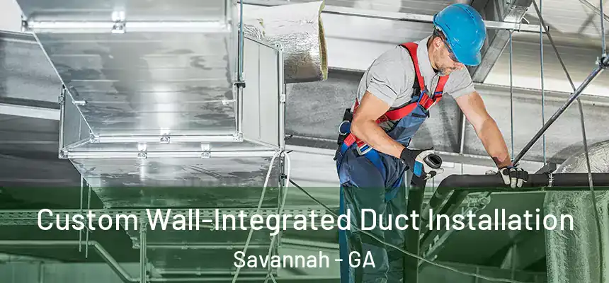  Custom Wall-Integrated Duct Installation Savannah - GA