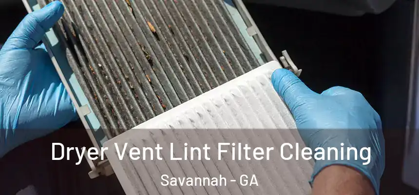 Dryer Vent Lint Filter Cleaning Savannah - GA